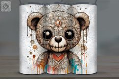 4 Zombie Bear Tumbler Wrap Sublimations, 20 oz Product Image 3