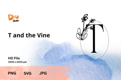 and the Vine Monogram Product Image 1