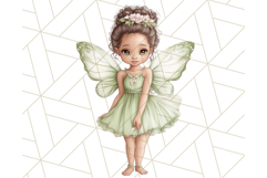 Pastel Fairies and Butterflies PNG, Spring Fantasy Clipart Product Image 4