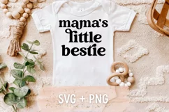 Baby Girl svg, Mama's little bestie Product Image 3