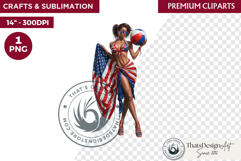 4th of July Character PNG, Patriotic Americana Portraits Product Image 1