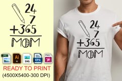 Mom Math | Mom Always With Us | Mom 24/7 364 Days Product Image 1