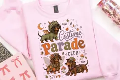 Costume Parade Club PNG Sublimation Design - Cute Dachshund Product Image 5