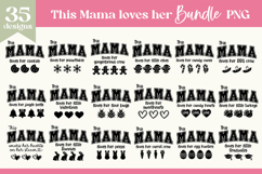 This Mama Love SVG Bundle | Cute Motherhood Sublimation Product Image 3
