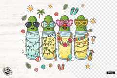 Summer Beach Pickles Clipart Product Image 1
