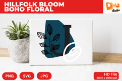 Hillfolk Bloom Boho Floral Monogram Product Image 1