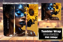 African American 3D Tumbler Charm 20oz Product Image 1