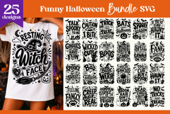 Funny Halloween SVG Bundle | Spooky Quote Designs Product Image 1