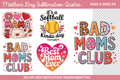 Mothers Day Sublimation PNG Product Image 1