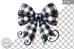Fall Autumn Coquette Bow - High-Quality Sublimation Design Product Image 1