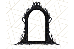 Dark Enchanted Princesses, Gothic Fairy Tale Clipart PNG Product Image 4