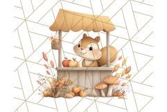 Woodland Apple Orchard Festival PNG Fall Clipart Product Image 4