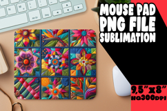 Luminous mouse MAT Gift Magic, Patchwork Product Image 1
