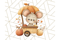 Woodland Autumn Animals PNG Clipart for Fall &amp; Harvest Product Image 4