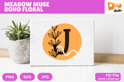 Meadow Muse Boho Floral Monogram Product Image 1