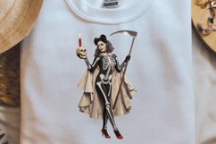 Vintage Witch Halloween Sublimation PNG Product Image 2