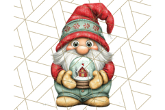 Christmas Gnome Clipart, Holiday Gnomes PNG Illustrations Product Image 4