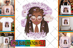 Cozy TSHIRT Gift Ideas PNG, Praying Woman Product Image 1