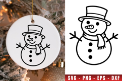 Christmas icon svg, icon png clipart, christmas outline svg Product Image 1