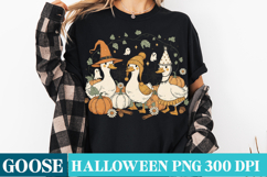 Halloween Goose Duck t-Shirt Design,Halloween Sublimation Product Image 3