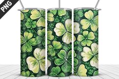 St Patrick&#039;s Day Tumbler Wrap| Sublimation Design Product Image 1