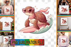 Vibrant TSHIRT Magic Ideas PNG, Turtle Product Image 1