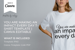 Inspirational Quote T-Shirt Template | Canva Product Image 4