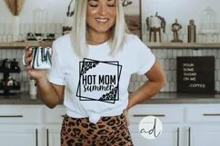 Hot Mom Summer SVG DXF PNG JPG Product Image 3