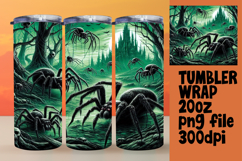 Playful 20oz Tumbler Template , Horror Halloween Product Image 1