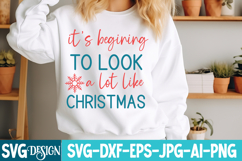 It’s Begining to look a lot like Christmas Svg,Christmas svg Product Image 1
