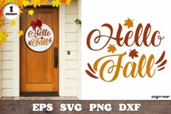 Autumn Round Signs | Svg Bundle | Door Hangers Product Image 7