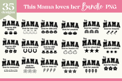 This Mama Love SVG Bundle | Cute Motherhood Sublimation Product Image 2