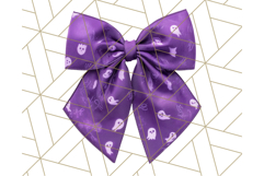 Halloween Bow Clipart, Bright Holiday Ribbon PNG Product Image 4