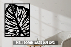 Floral Wall Art SVG | Laser Cut Decor Template Product Image 1