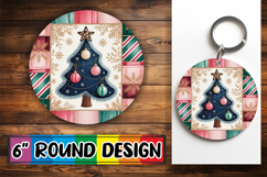 Radiant Circle Ornaments PNG, Christmas Product Image 1