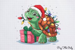 Funny Christmas Animals Clipart PNG Product Image 1