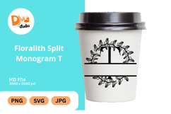 Floralith Split Monogram Product Image 1