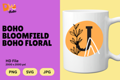 Boho Bloomfield Boho Floral Monogram Product Image 1