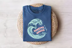 Chasing Waves SVG | Ocean PNG Product Image 2