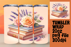 Beautiful 20oz Tumbler Artwork , Books Product Image 1