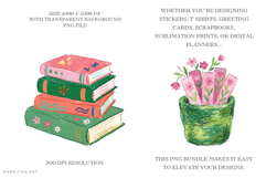 Secret Greenhouse Library Clipart Product Image 2