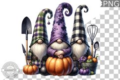 Halloween Kitchen Gnome Sublimation - Clipart PNG Design Product Image 1