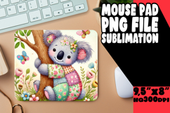 Bright Desk Pad Sublimation Design, Animals Product Image 1