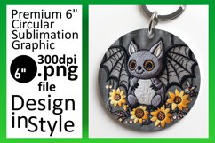 Lovely Circle Design Sublimation PNG , Halloween Product Image 1