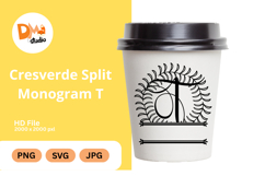 Cresverde Split Monogram Product Image 1