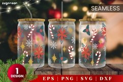 Christmas Can Glass | Svg Bundle | 16 Oz Libbey Glass Product Image 7
