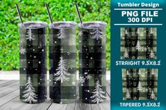 Christmas Tree Tumbler Wrap design, 20oz Tumbler wrap png Product Image 1