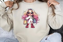 Anti Valentine girl Clipart PNG Product Image 1