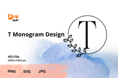 Monogram Design Product Image 1