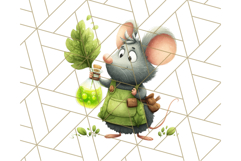 Forest Alchemist Animals Clipart PNG, Fall Animal Png Product Image 4